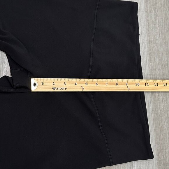 Athleta Limited Edition Velvet Rose Powervita 7/8 Tight Leggings in Black Size L - Picture 13 of 16